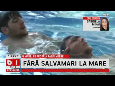 STIRI B1 TV- IN MARE PE PROPRIA RASPUNDERE, FARA SALVAMARI LA MARE