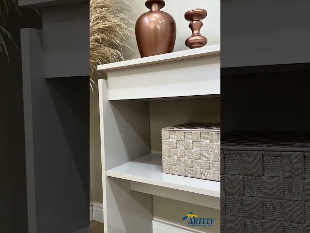 Aparador Buffet Creta com Prateleira Pinho - Artely