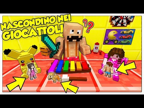MINI NASCONDINO NEL NEGOZIO DI GIOCATTOLI DA PICCOLISSIMI! - Minecraft ITA