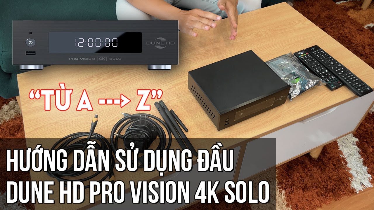 video Đầu karaoke xem phim Dune HD Pro Vision 4K Solo chính hãng 0