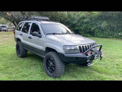 Wj Zone lift kit on 33s with a Goliath bumper