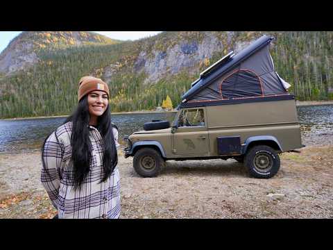 Cold Weather Truck Camping in Newfoundland
