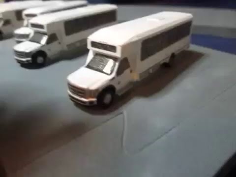 N Scale Model Bus: Eldorado Aero Elite Ford F550 Cutaway