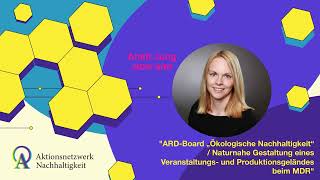 Impuls von Anett Jung  (MDR/ARD) - Forum Betriebsökologie 2022