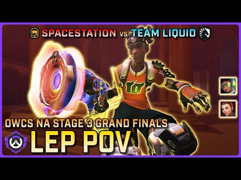 [ Lep ] His Movement is CRAZY | Spacestation vs Team Liquid | OWCS NA Stage 3 Grand Finals