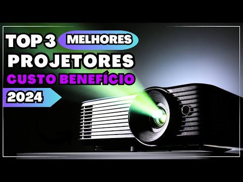 Melhores Mini Projetores 2024 - Projetor Bom e Barato - Projetor 4K - Qual Comprar? Custo Benefício