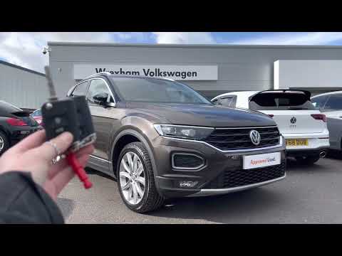 Approved Used Volkswagen T-Roc SEL 2.0 TDI 150ps 4M Manual Dark Brown Oak | Wrexham Volkswagen