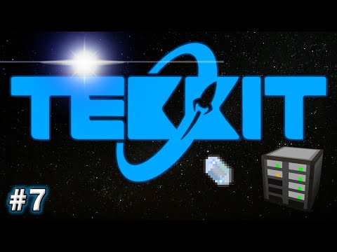 🚀 Let's Play Tekkit - #7 - AE2 Setting up an ME Network