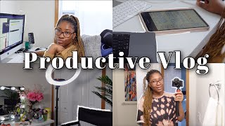 PRODUCTIVE VLOG: Spend a day with me and my Study Partners, Managing my small business with an MBA