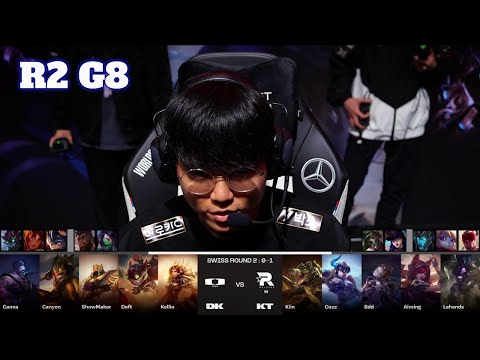 DK vs KT | Day 2 LoL Worlds 2023 Swiss Stage | Dplus Kia vs KT Rolster full