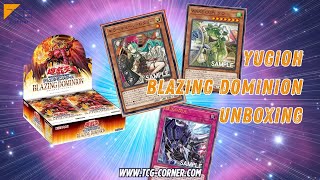 Yu-Gi-Oh! Blazing Dominion Opening! Insane Pulls - Red Hypernova Dragon, Clown Clan & More!