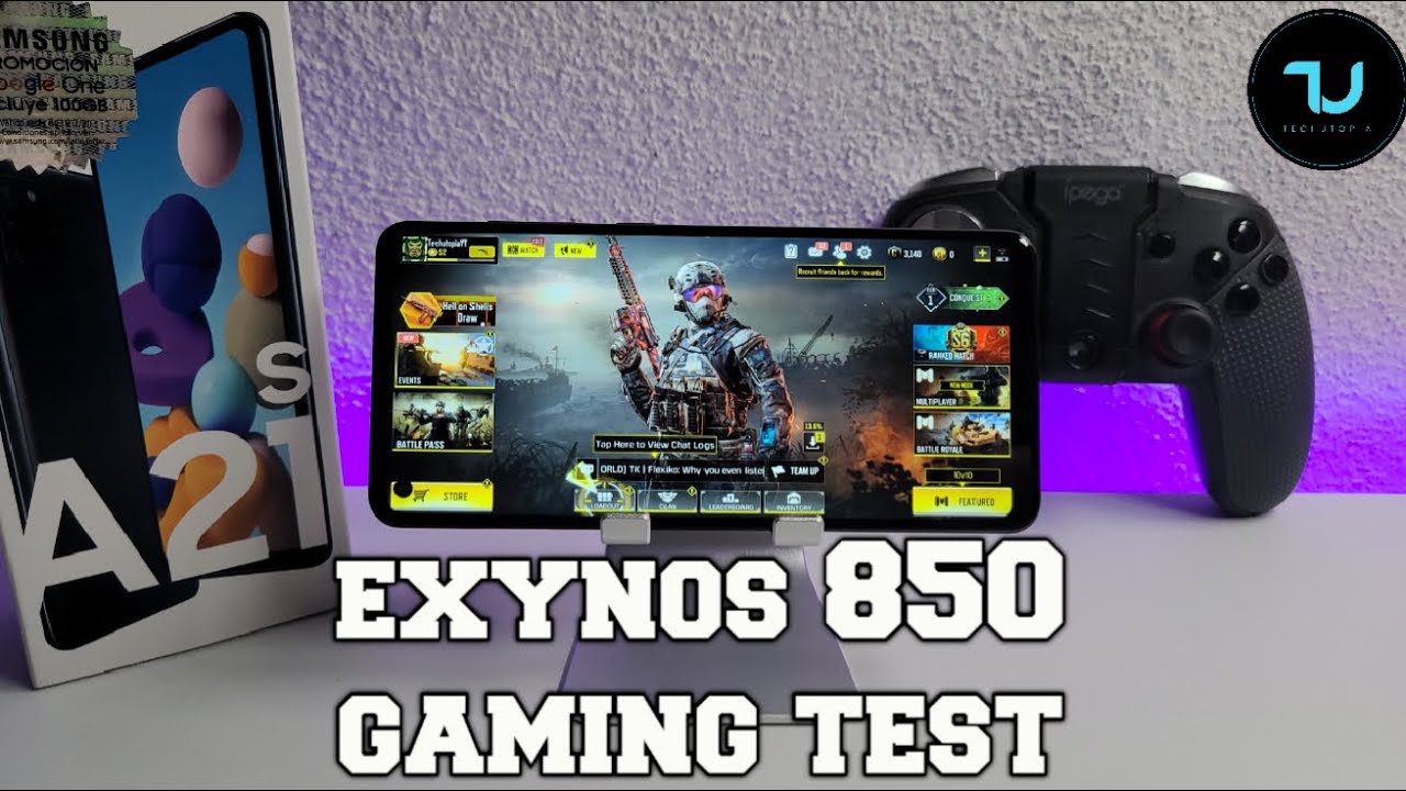 Samsung Galaxy A21s Gaming test after updates! Exynos 850 PUBG/Call of Duty/Asphalt 9 Mali g52 speed