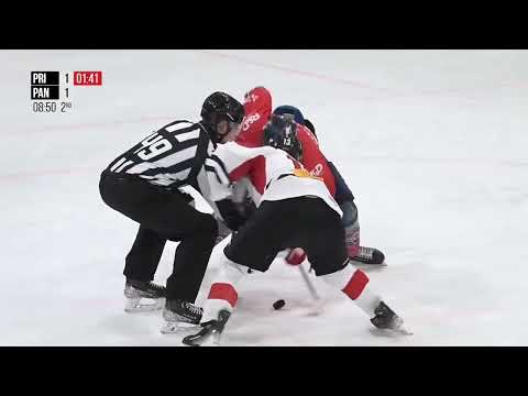 Optibet Hokeja līga. Prizma - HC Panter. Spēles lebākie momenti. (15.02.2025.)