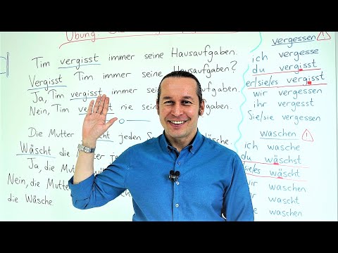 Almanca A1 INTENSIV Ders - 38 Exercise: Irregular Verbs - Almanca Düzensiz Fiiller