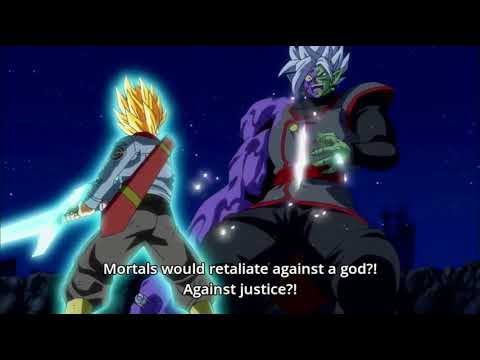 English Subbed Dragon Ball Super Episode 66  Trunks Kills Zamasu