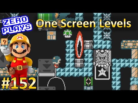 One Screen Levels | Super Mario Maker Part 152