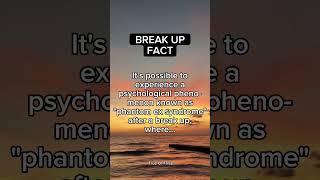 Break up facts #shorts #breakup #youtube #youtubeshorts #video #facts #dailyfacts #psychologyfacts