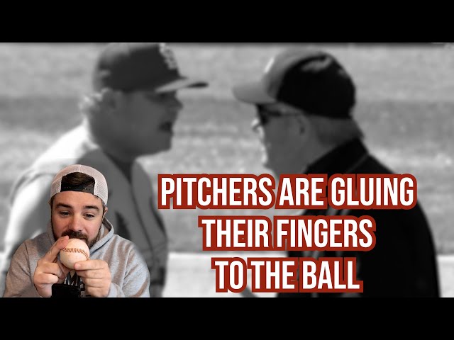 Pitchers cheating with sticky stuff, a breakdown