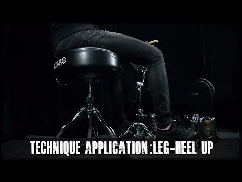 jamespaynedrums.com - Leg-Heel Up double bass drum lesson