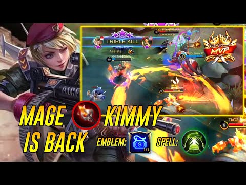 Mage Kimmy Is Back | Best Build For Kimmy | Zerref Plays