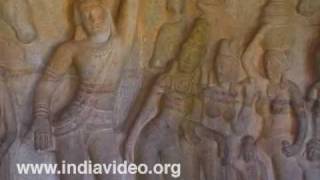Krishna Mandapa at Mahabalipuram(Mamallapuram) in Tamil Nadu   