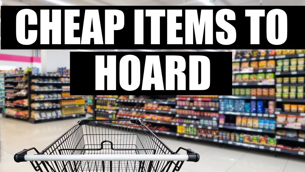 CHEAP ITEMS TO STOCKPILE | HOW TO BUILD A LONG TERM FOOD SUPPLY
