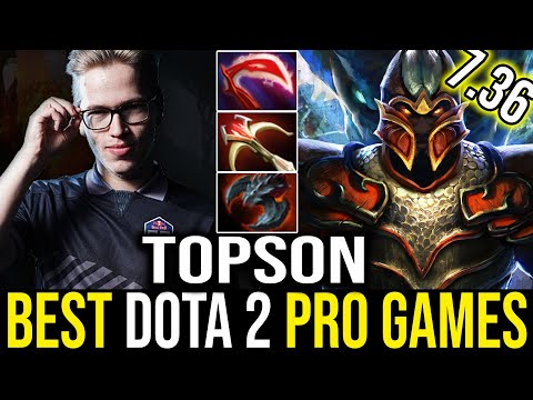 Topson - Dragon Knight Mid 7.36 Gameplay | Chronicles of Best Dota 2 Pro Gameplays