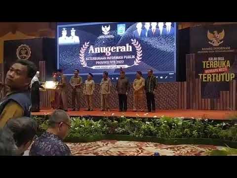 Pemerintah Kabupaten Sumbawa kembali mendapatkan penghargaan sebagai Kabupaten Informatif dari Komis