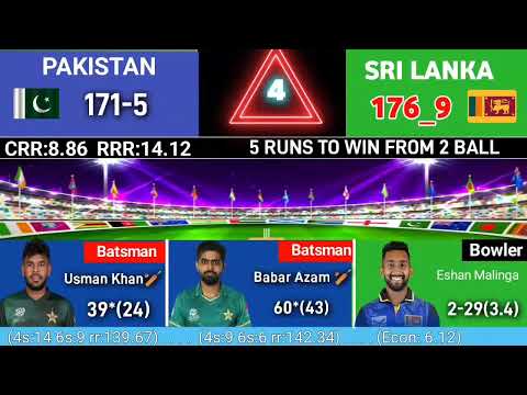 Pak vs SL today match live | Final Tri series match| Pakistan vs Sri Lanka live cricket match