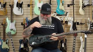 Video thumbnail for LTD H-1001 Black Electric Guitar by Mundt Music of Longview LLC