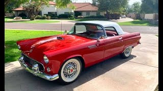 Video Thumbnail for 1955 Ford Thunderbird