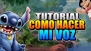 Como Hacer La Voz De Stitch Lilo Stitch Doblaje De La Serie