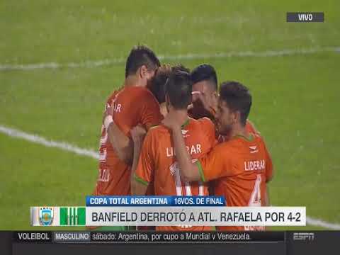 Atlético Rafaela vs Banfield (2-4) Copa Argentina 2017 16vos de Final - Formosa
