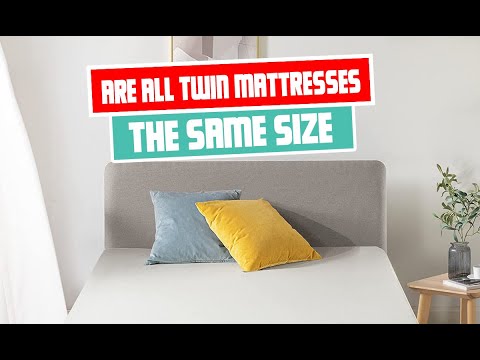 Are all twin mattresses the same size?  Understanding Twin Mattress Sizes