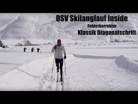 DSV Skilanglauf Inside: Fehlerkorrektur Klassik Diagonalschritt