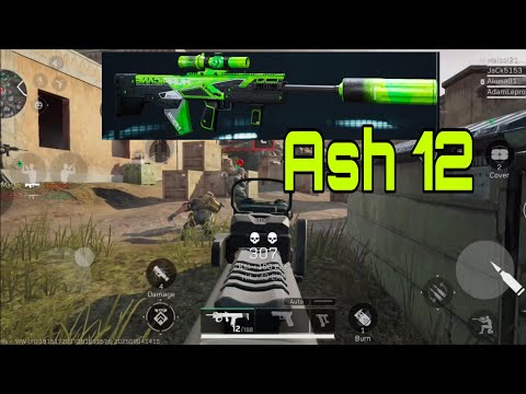 COMPLETELY DOMINATING ENEMIES WITH ASH12 BBATTLE RIFLE 🔥🔥
