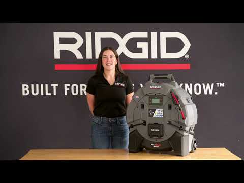 RIDGID KM-1004 FlexShaft Miller video