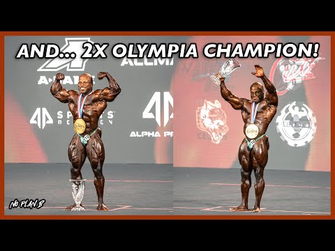 AND... 2X OLYMPIA CHAMPION