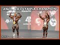 AND... 2X OLYMPIA CHAMPION