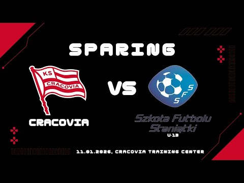 11.01.2026 Sparing: Cracovia vs SF Staniątki U-13