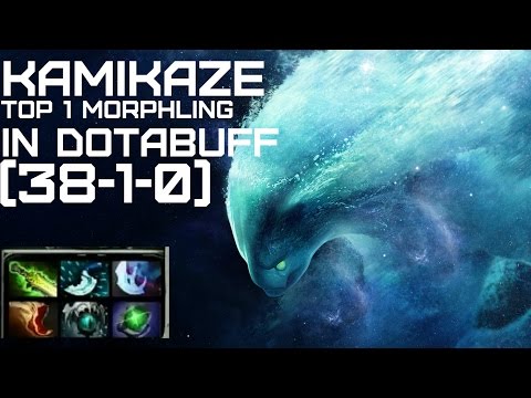 KAMIKAZE( Top 1 MMR in DOTABUFF) plays Morphling (38-1-0)