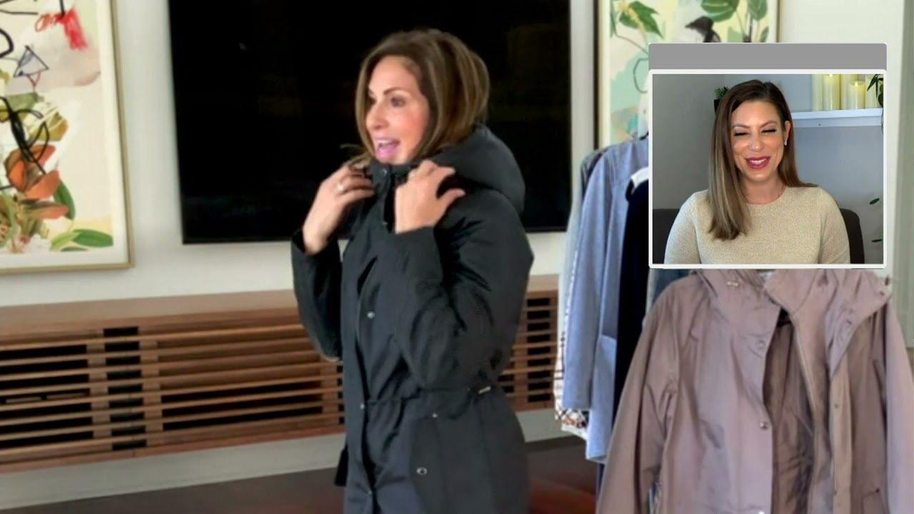 Watch video Susan Graver Water Resistant Anorak Jacket with Fleece Lining on QVC Now Susan Graver Water Resistant Anorak Jacket with Fleece Lining on QVC