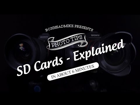 SD cards explained