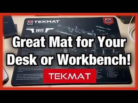 Great Desk or Workbench Mat! | TekMat - Ultra Premium - Gun Cleaning Mat