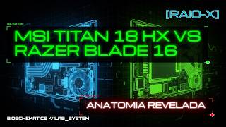 O SEGREDO INDUSTRIAL DO MSI TITAN vs RAZER BLADE FOI REVELADO! DUELO DE HARDWARE 2026