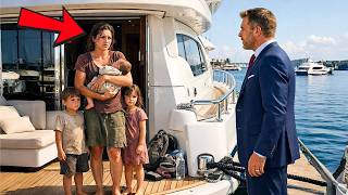 MILIONÁRIO DESCOBRE FAMÍLIA MORANDO EM SEU IATE... NINGUÉM IMAGINAVA O QUE ELE FARIA A SEGUIR