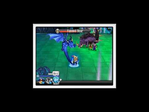 Blue Dragon - Awakened Shadow - First Boss Battle Fanged Boar