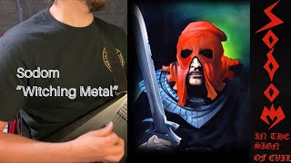 Sodom - Witching Metal - Guitar Cover with LTD Arrow Black Metal