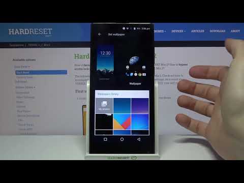 How to Change Wallpaper Picture in VERNEE MIX 2 – Home/Lock Screen