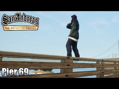 GTA SAN ANDREAS DEFINITIVE EDITION - Mission #49 - Pier 69 (4K 60FPS)